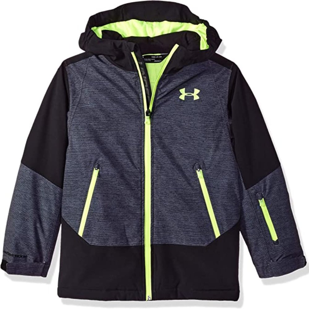 Under Armour Boys' Castlerock Winter Jacket, Kids', Waterproof, Fluorescent